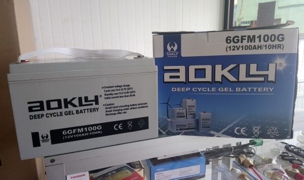 BATERIA CICLO PROFUNDO GEL AOKLY 100 AH-12V