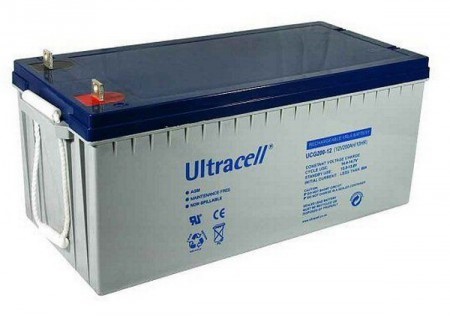 BATERIA CICLO PROFUNDO GEL ULTRACELL 200AH -12V